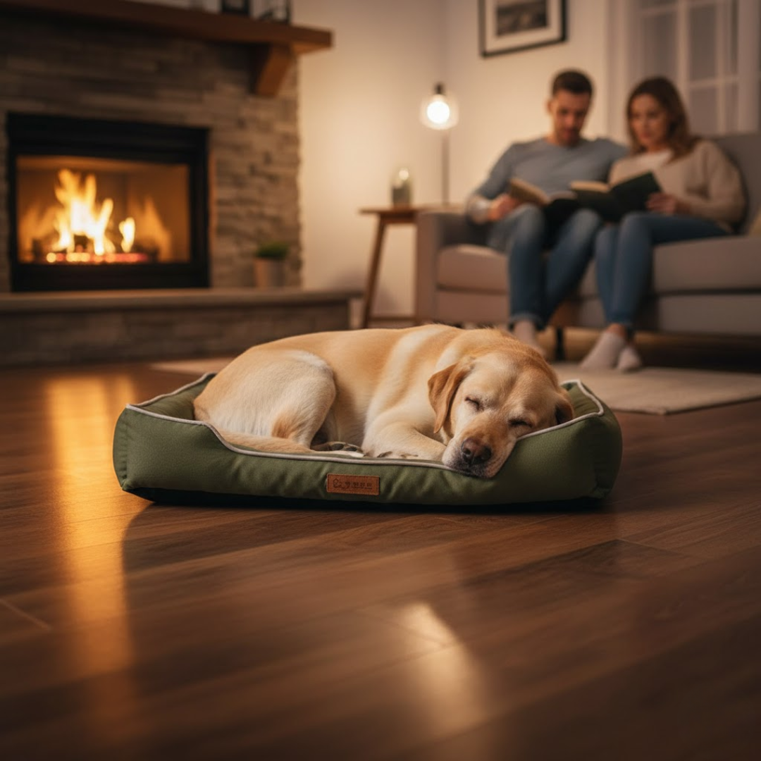 Navando | Luxe Comfortabel Hondenbed met Verhoogde Rand