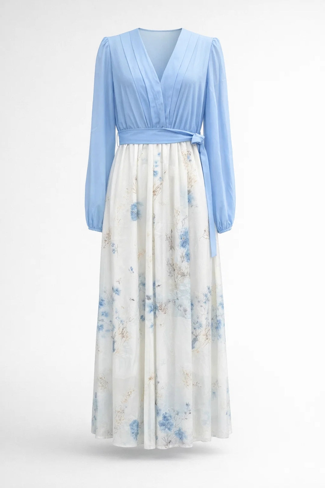 Nienke | Maxi jurk dames met bloemenprint - view 2