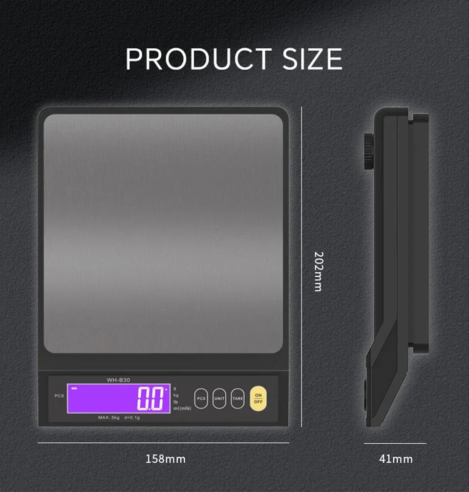 Onno | Digitale keukenweegschaal met LCD-display - view 12