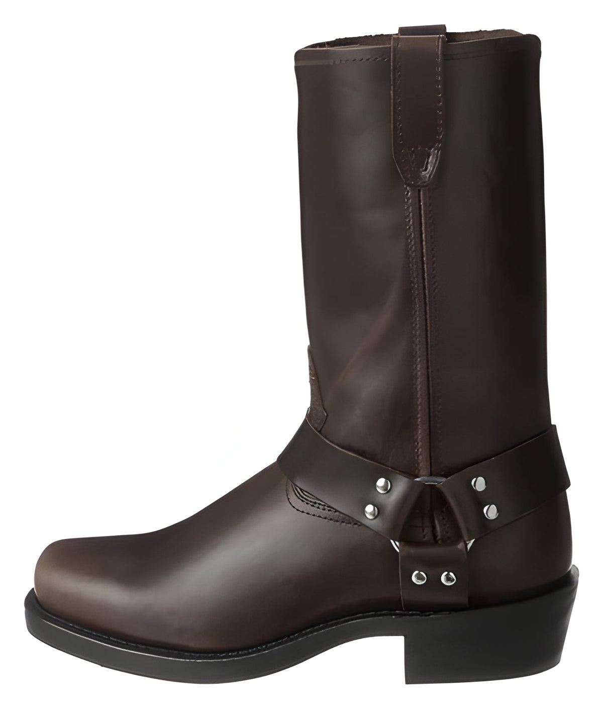 Otto | Leren harness boots voor heren - bruin