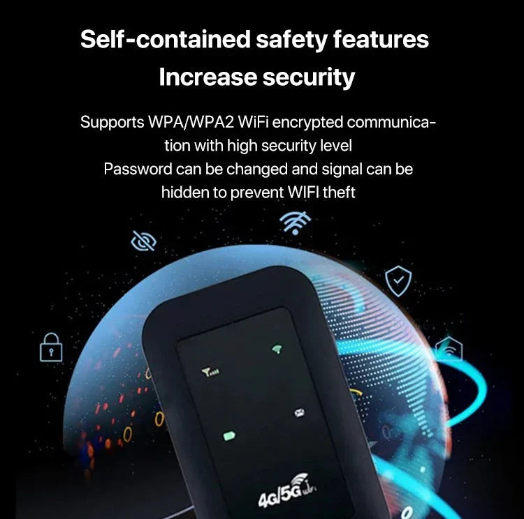 Paul | Draagbare 5G wifi router - view 3