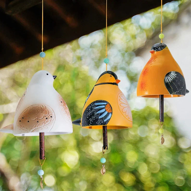 Peter | Decoratief vogelbelletje van kunsthars - foto 3