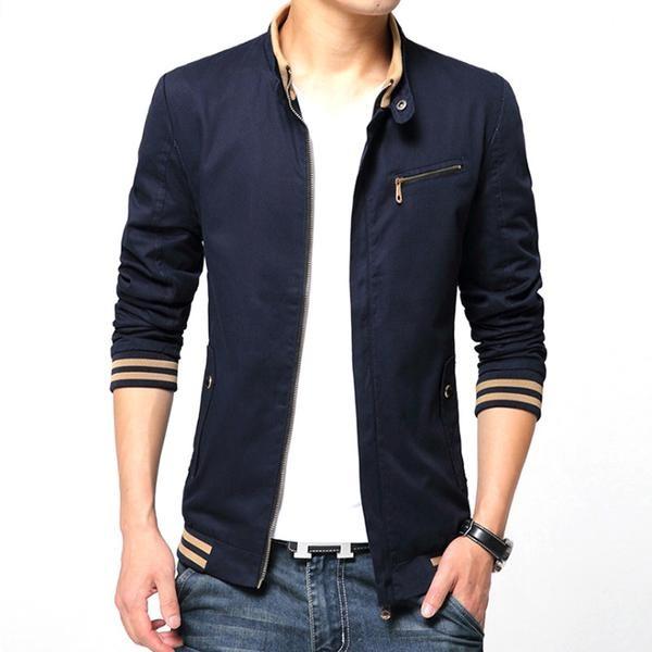 Navando | Slanke pasvorm casual bomberjack