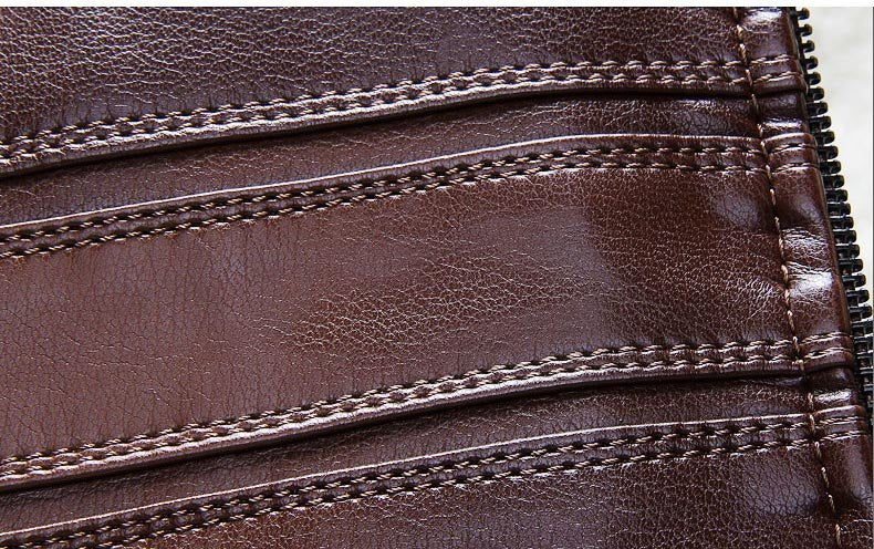 Veste imitation cuir western pour hommes - tendance sur mesure et résistante à l’eau