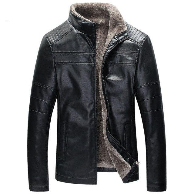 Veste imitation cuir western pour hommes - tendance sur mesure et résistante à l’eau