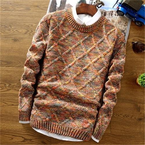 Navando | Strickpullover mit Rautenmuster