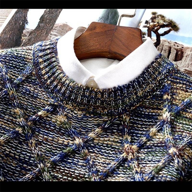 Navando | Pull en maille à motif losanges