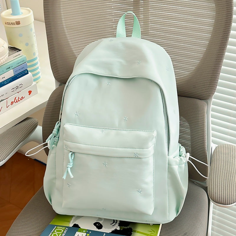 Quinty | Rugzak met sterren voor school - Blauw