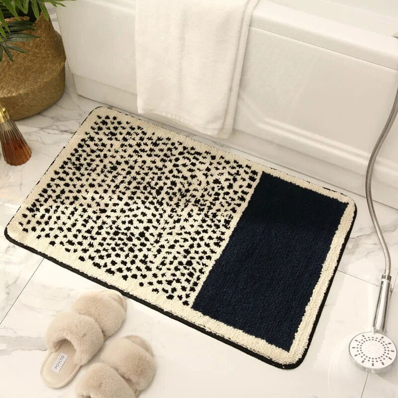 Rens | Antislip badmat met abstract Scandinavisch design - foto 5