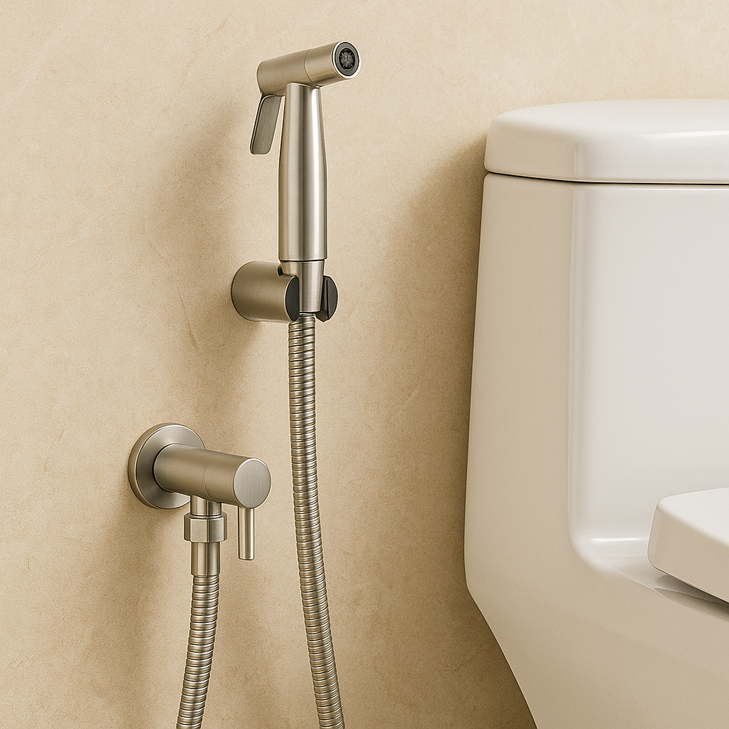 Rick | Bidet handdouche van rvs met wandmontage - view 3