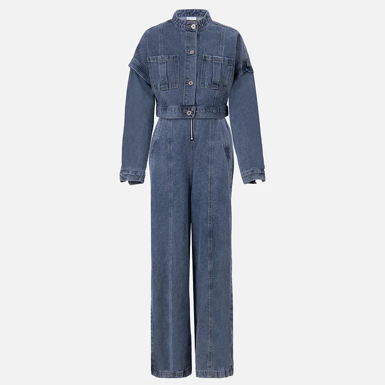 Rosa | Tweedelige denim set voor dames - foto 11