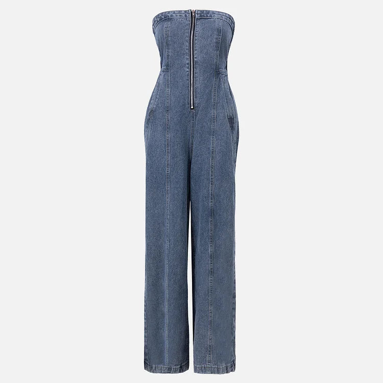 Rosa | Tweedelige denim set voor dames - foto 12