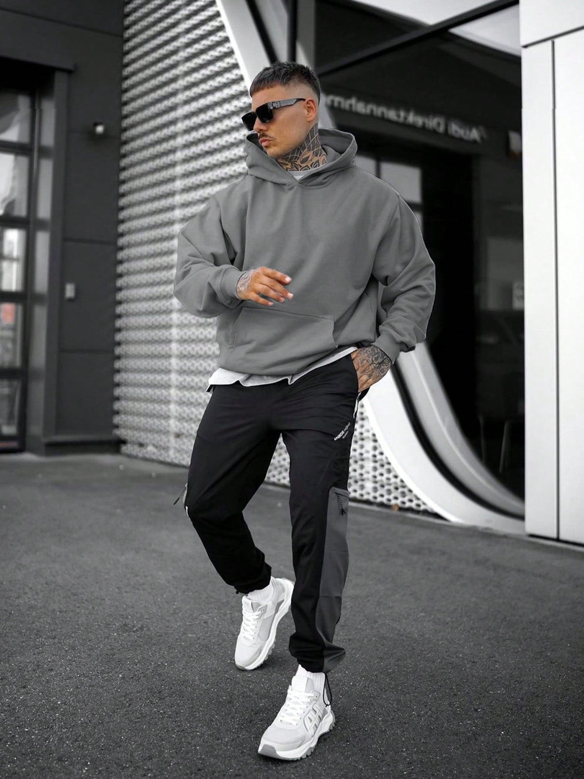 Sam | Oversized hoodie voor heren - view 9