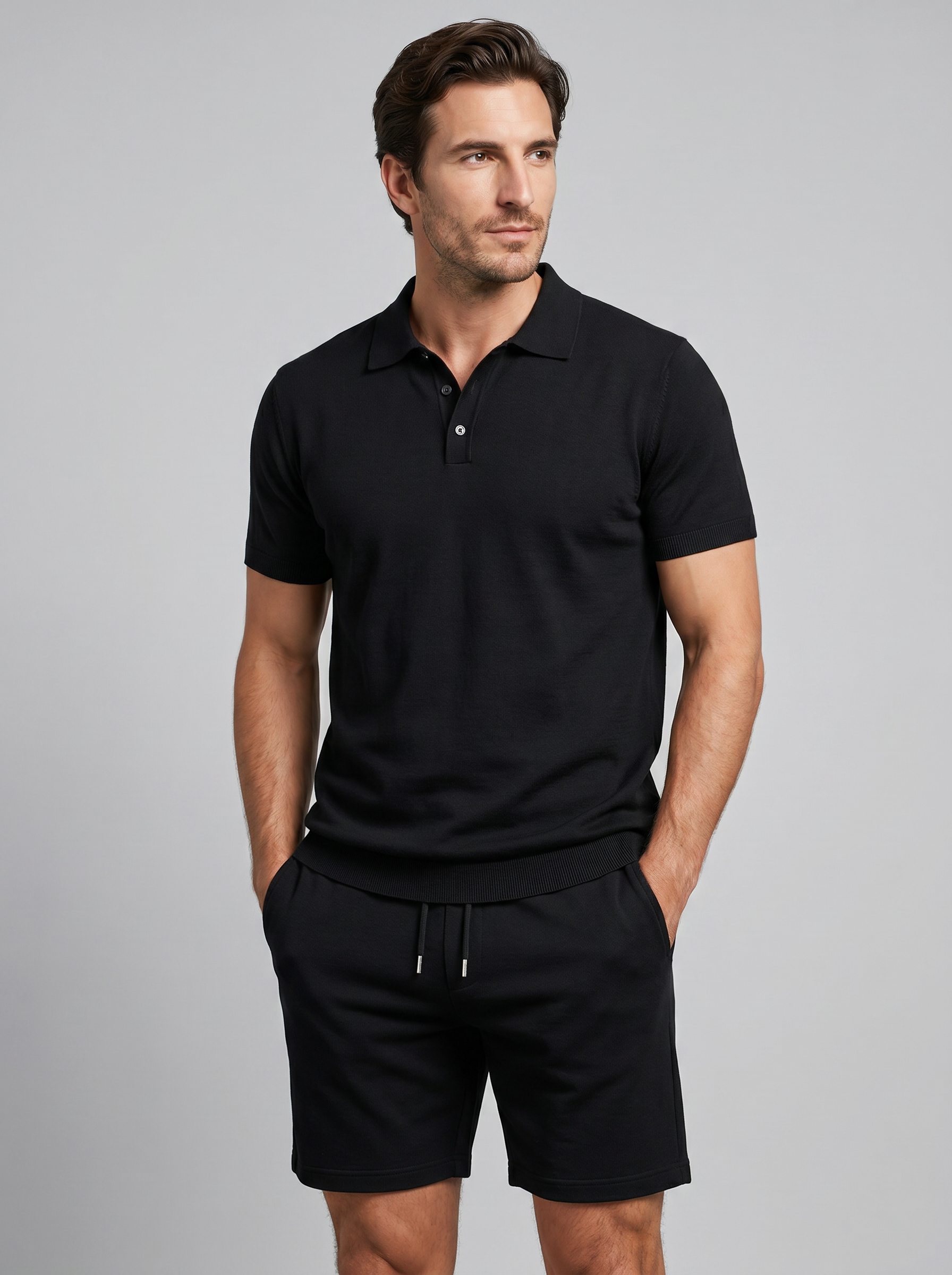 Sam | Polo en shorts set voor heren - view 12