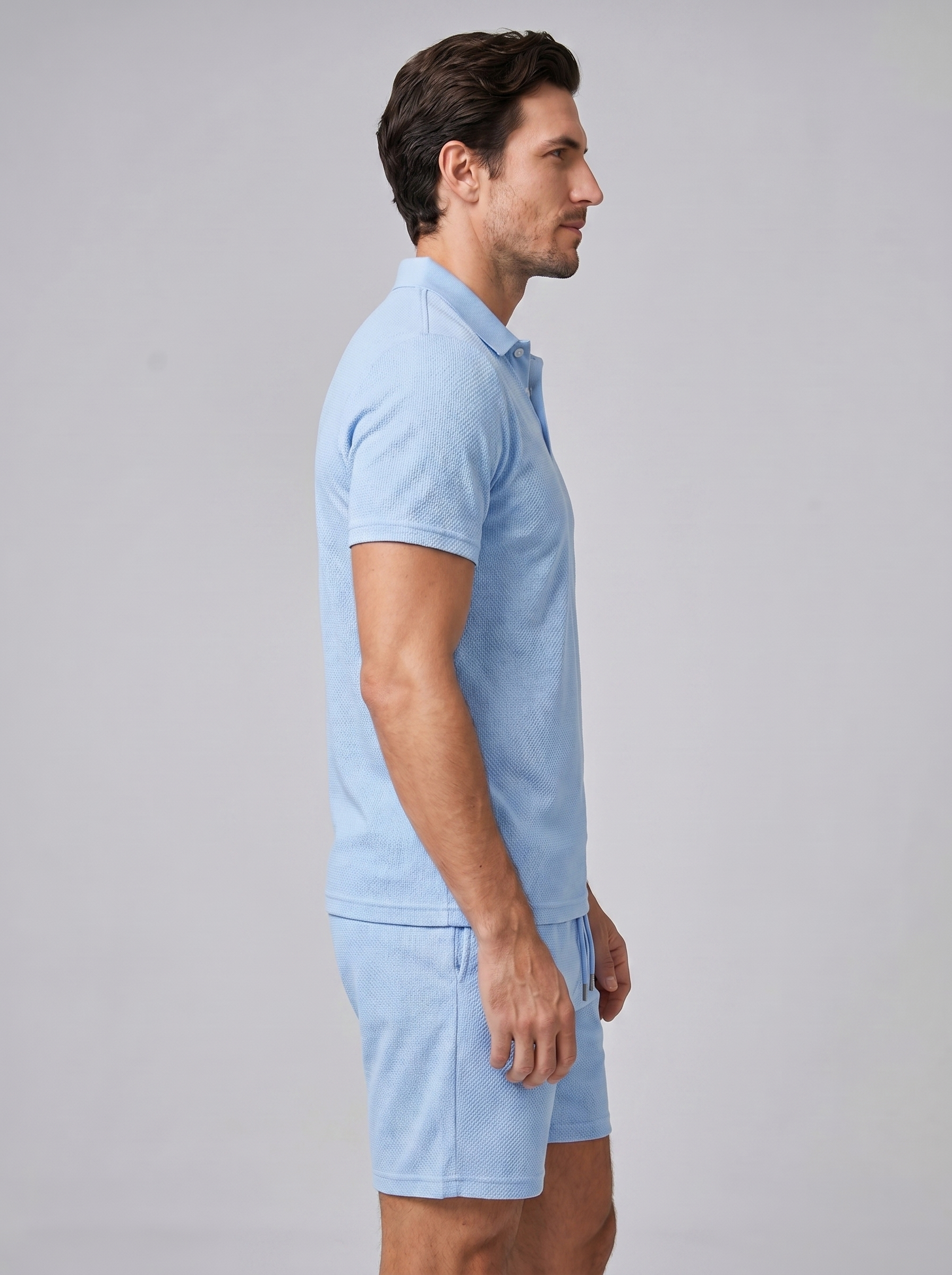 Sam | Polo en shorts set voor heren - view 4