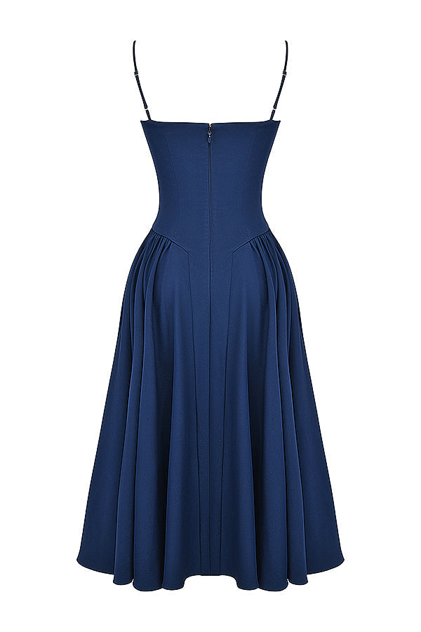 Soraya Dress - Elegante Corset Midi Jurk
