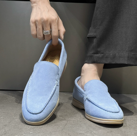 Sil | Suède loafers voor heren