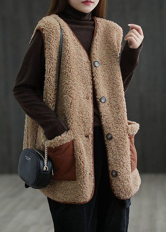 Sophie | Teddy vest voor dames, mouwloos - view 1
