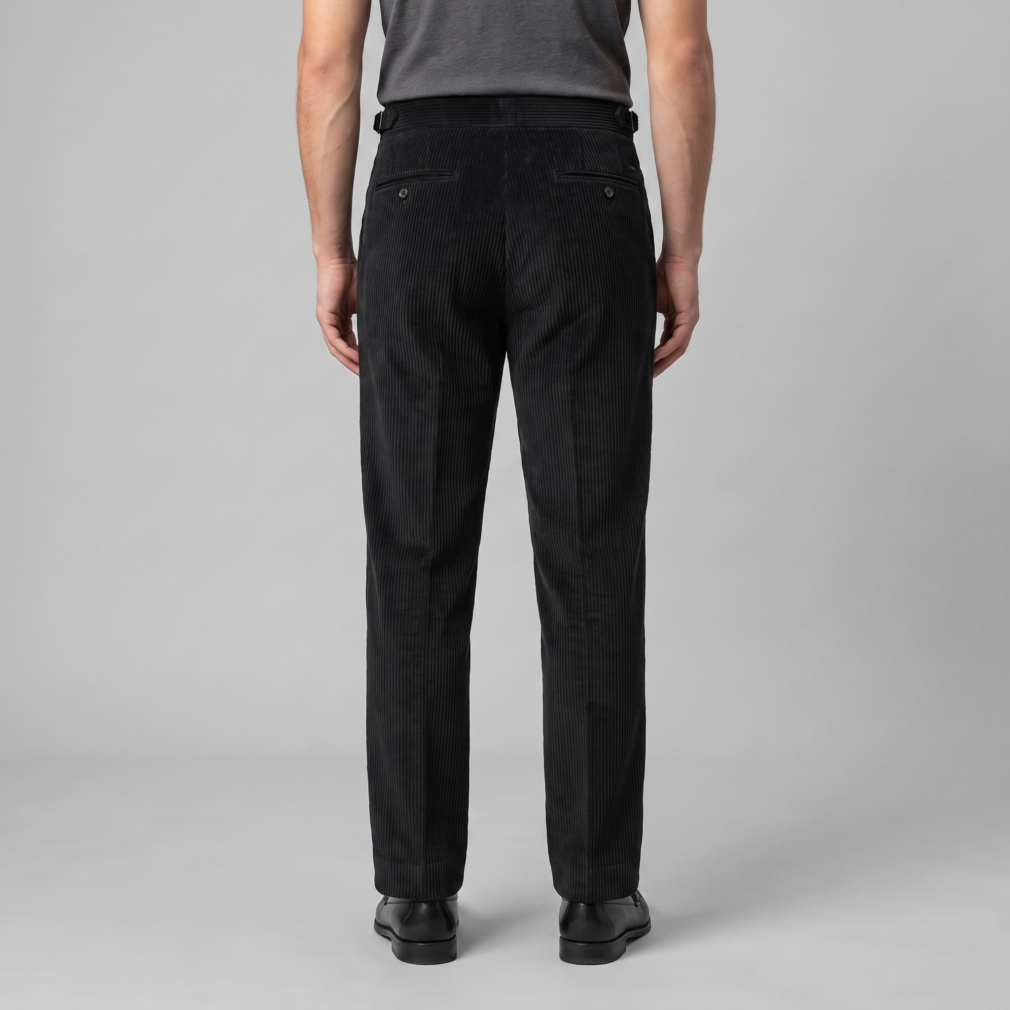 Sven | Corduroy broek met bandplooi voor heren - view 10