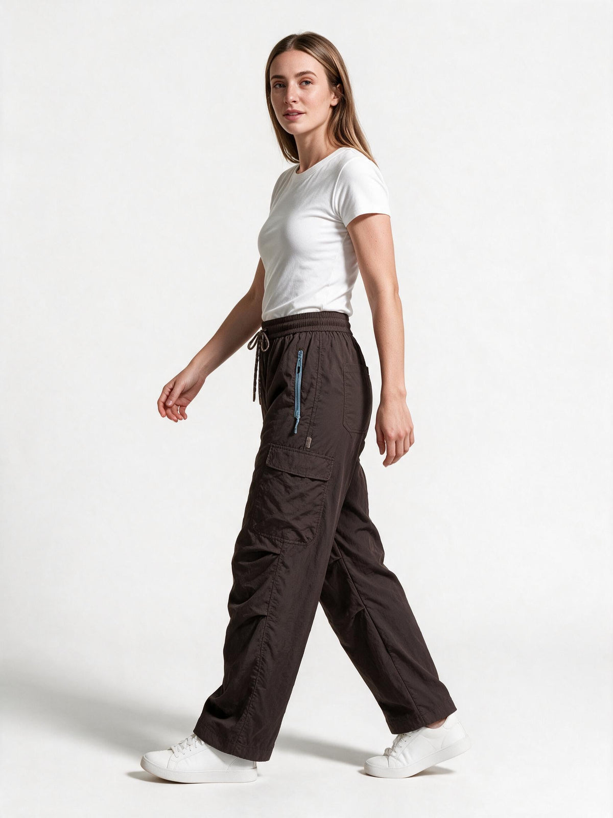 Sylvia | Wijde outdoorbroek voor dames - foto 5