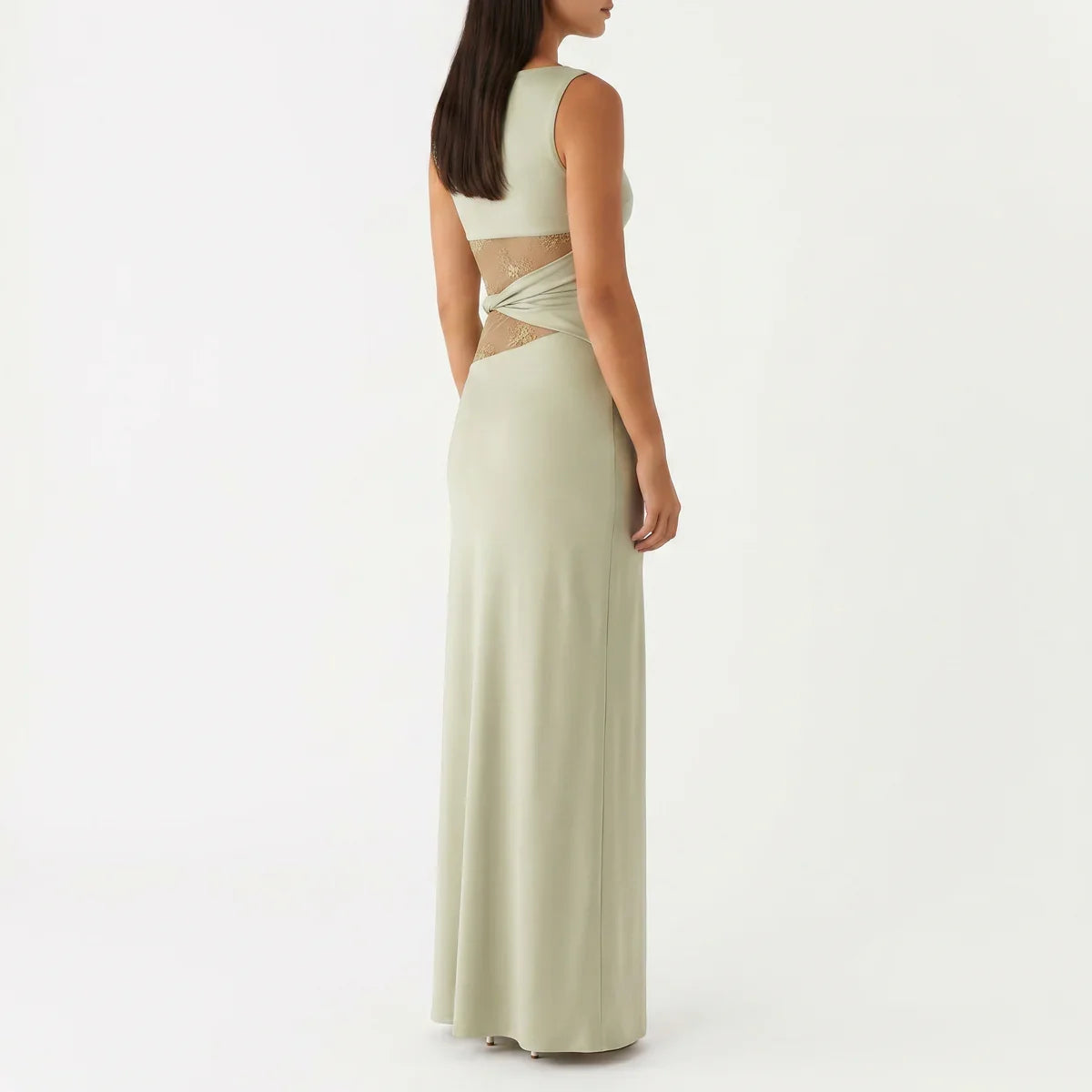 Tess | Kanten maxi jurk voor dames - view 11