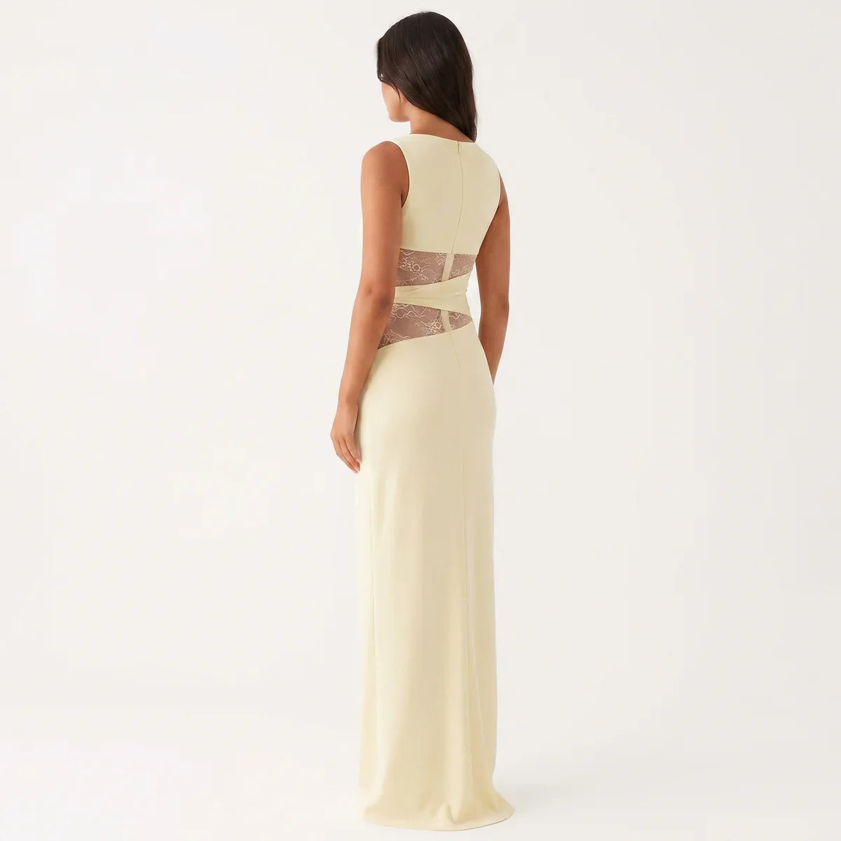 Tess | Kanten maxi jurk voor dames - view 13