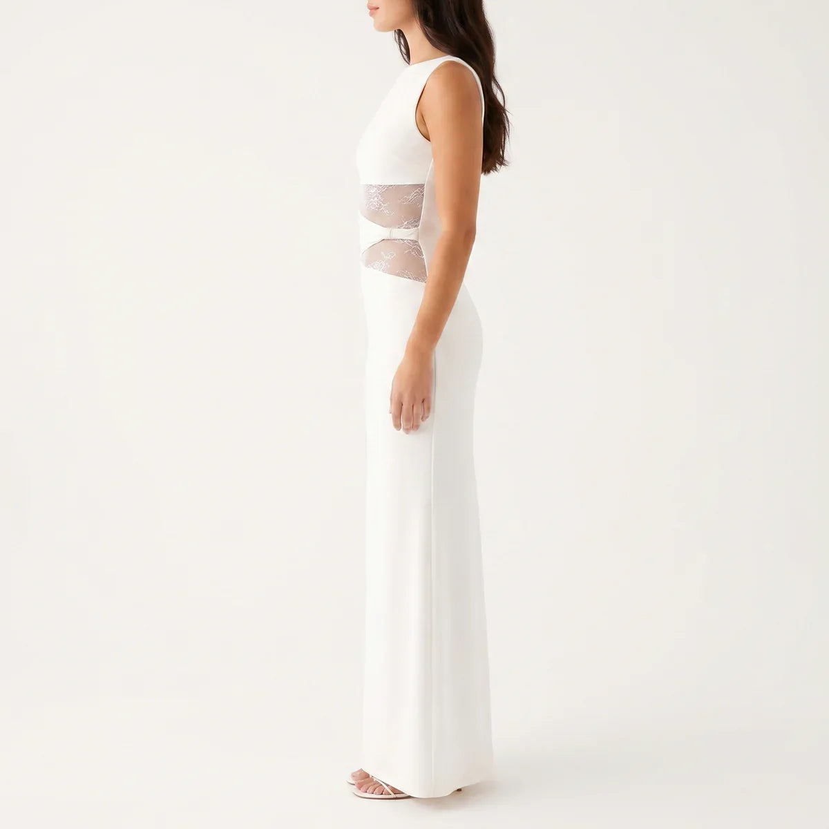 Tess | Kanten maxi jurk voor dames - view 15