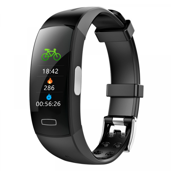 Thijs | Smartwatch sporthorloge met activiteitstracker - Zwart