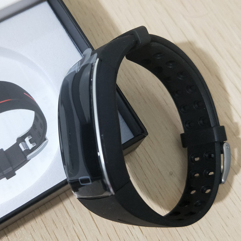 Thijs | Smartwatch sporthorloge met activiteitstracker - Zwart en zilver 2