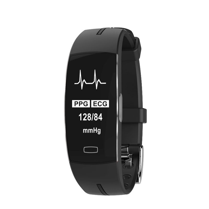 Thijs | Smartwatch sporthorloge met activiteitstracker - Zwart en zilver