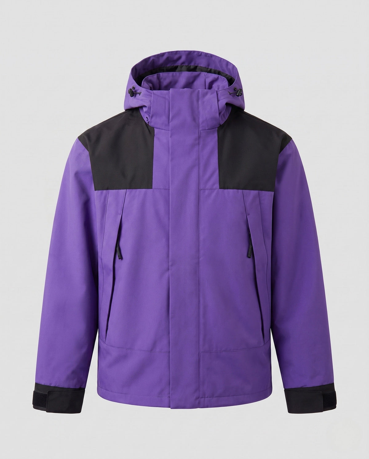 Thomas | Functionele ski jas heren met capuchon - Violetblauw