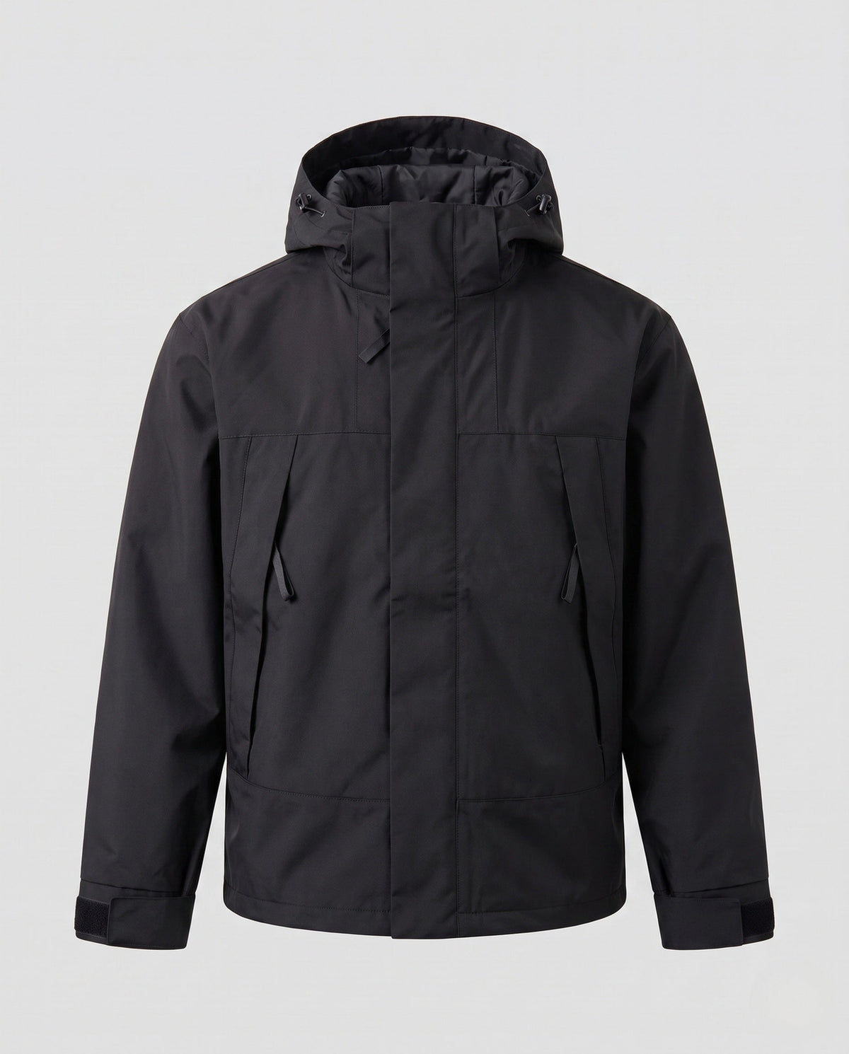 Thomas | Functionele ski jas heren met capuchon - Zwart