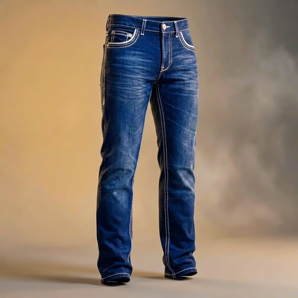 Tijn | Denim spijkerbroek voor heren - Donkerblauw