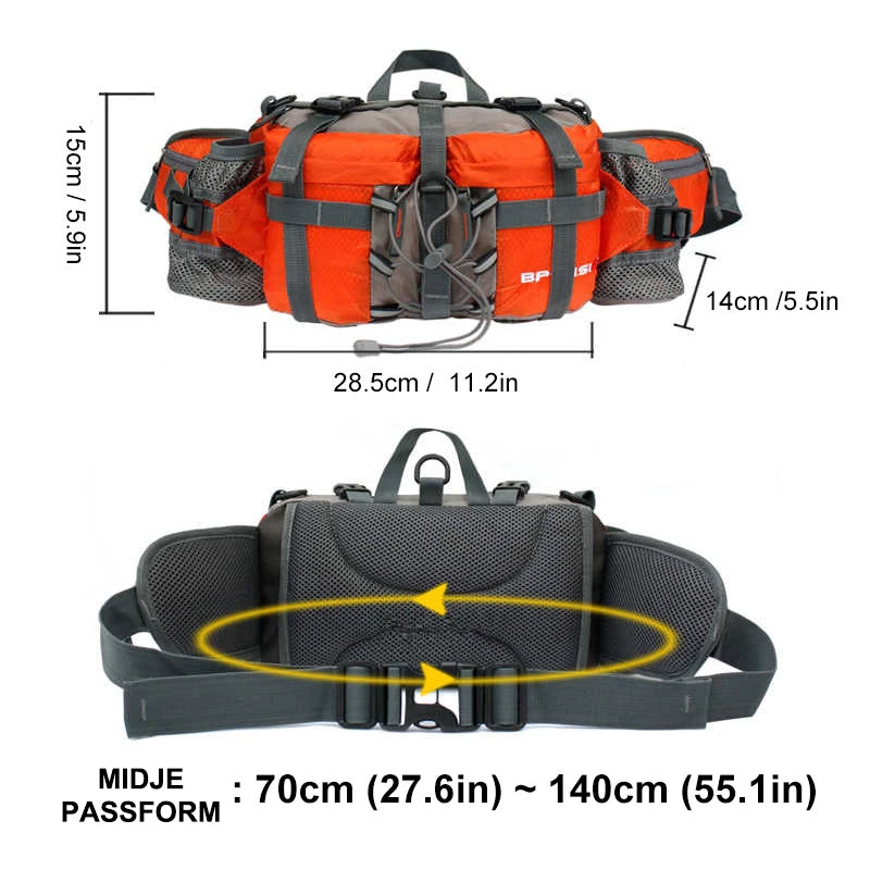 Ton | Nylon heuptas voor wandelen - view 3