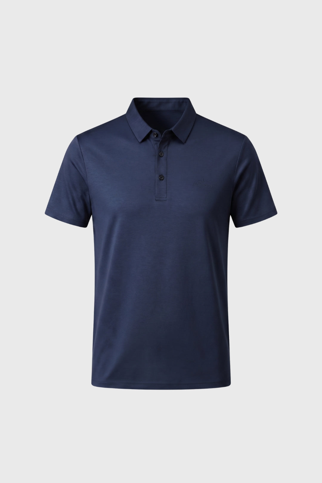 Wessel | Polo heren met korte mouwen - Marineblauw