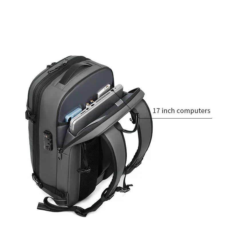 Wilbert | Anti-diefstal rugzak met vacuümcompressie, 60L - foto 15