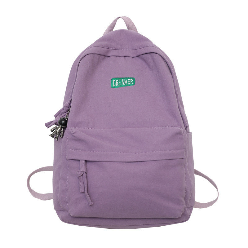 Willem | Casual rugzak schooltas - Paars