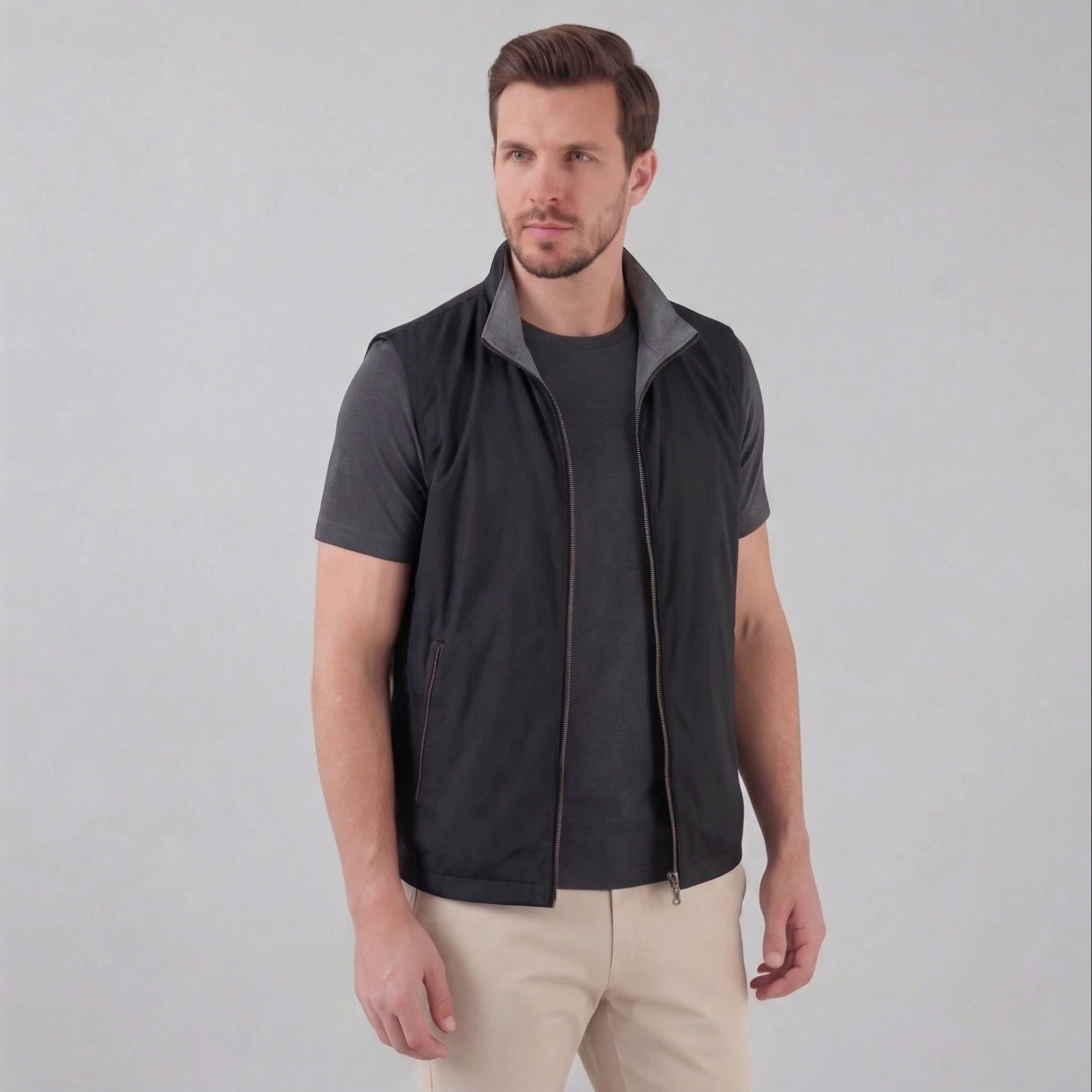 Wim | Bodywarmer heren mouwloos - view 1