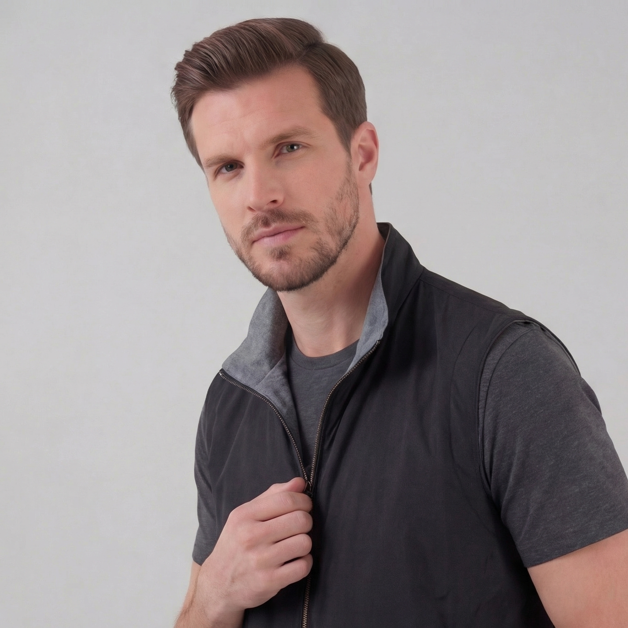 Wim | Bodywarmer heren mouwloos - view 2