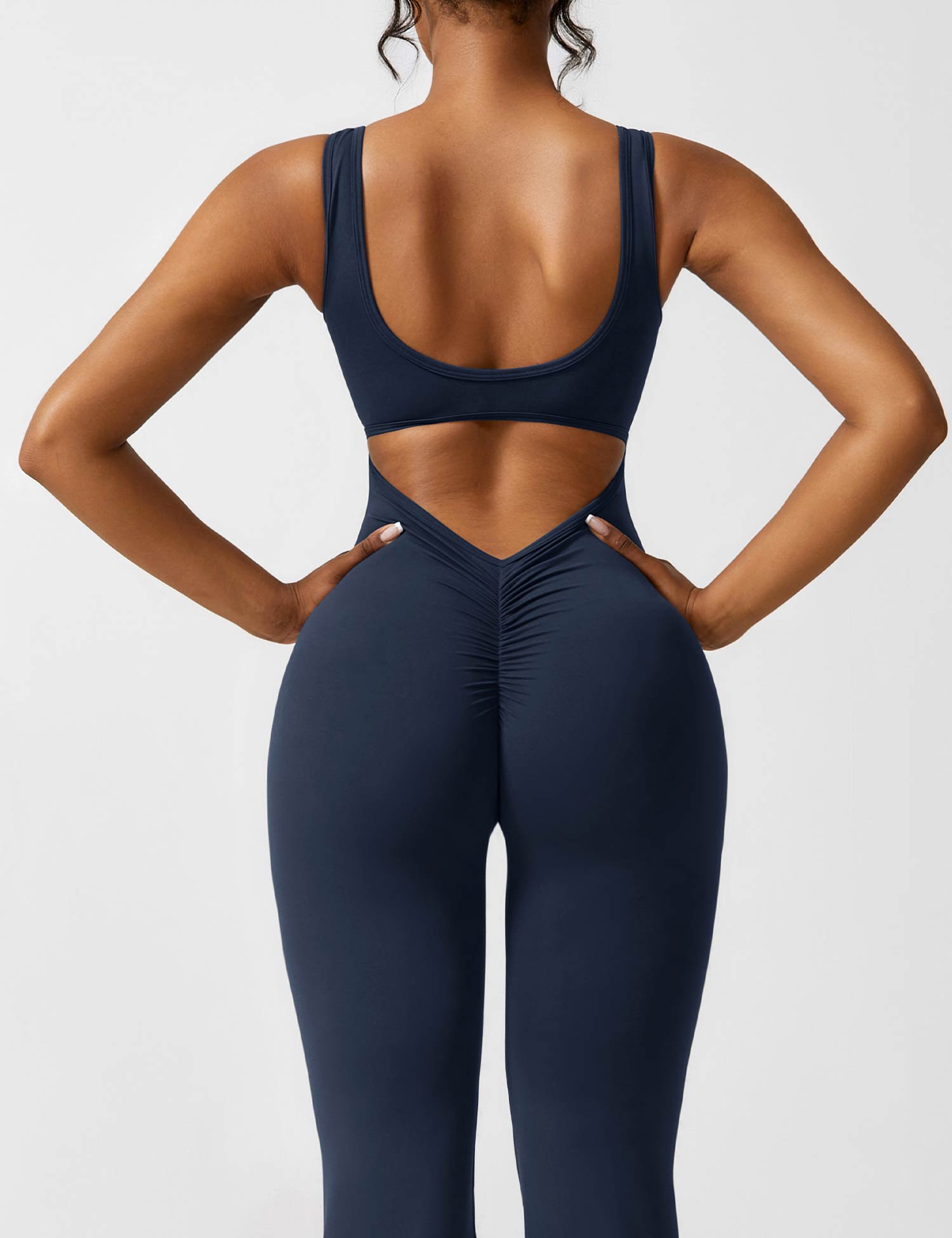 Monique's Flared Jumpsuit - Stijvol met stretch